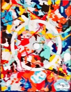 A mosaic of colors